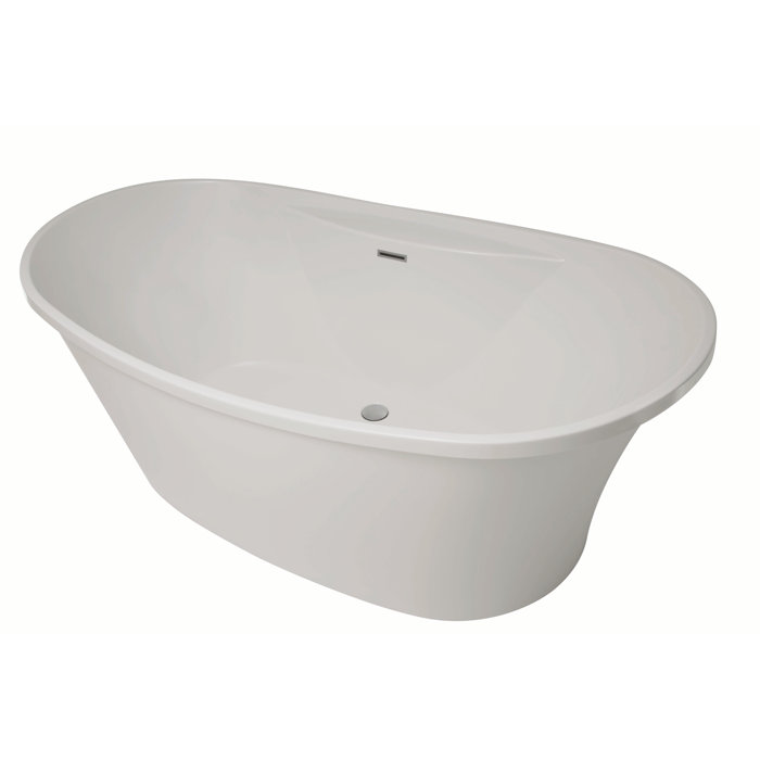 Hydro Systems Breanne 66'' x 36'' Freestanding Soaking Acrylic Bathtub